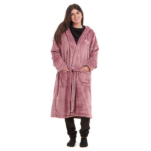 Snuggs Blanket Robe Dark Cashmere
